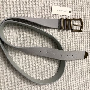 Anthropologie suede leather belt, New w/tag